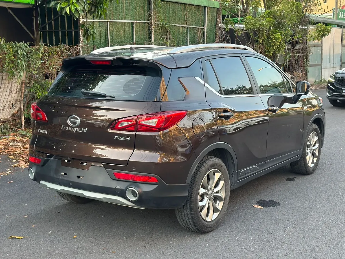 2017 GAC Trumpchi GS3 1.5L 114HP L4 5MT,autocango,china used car exporter,china ev exporter,chinese used car exporter,chinese used ev exporter