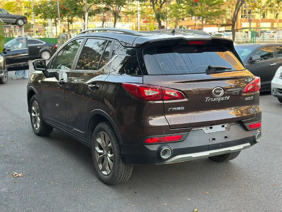 2017 GAC Trumpchi GS3 1.5L 114HP L4 5MT,autocango,china used car exporter,china ev exporter,chinese used car exporter,chinese used ev exporter