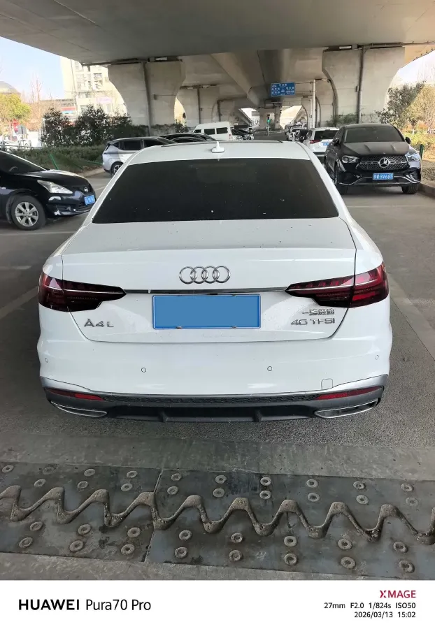 2023 Audi A4L 2.0T 190HP L4 7DCT,autocango,china used car exporter,china ev exporter,chinese used car exporter,chinese used ev exporter