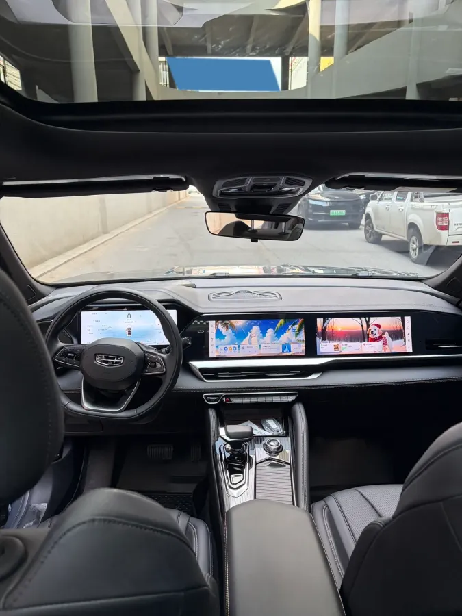 2024 Geely Monjaro 2.0T 218HP L4 7DCT,autocango,china used car exporter,china ev exporter,chinese used car exporter,chinese used ev exporter