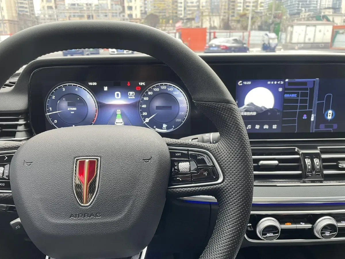 2023 HongQi HS5 2.0T 252HP L4 8AT,autocango,china used car exporter,china ev exporter,chinese used car exporter,chinese used ev exporter