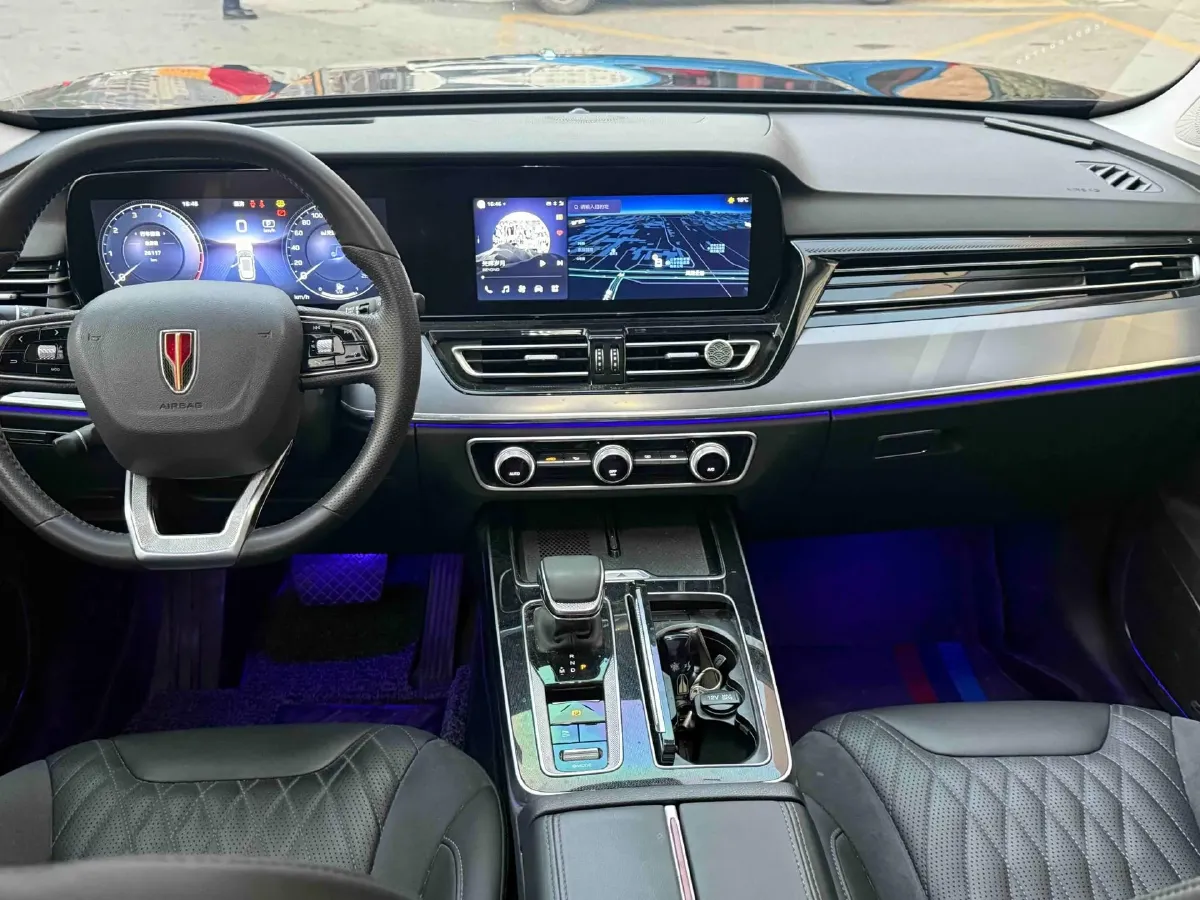 2023 HongQi HS5 2.0T 252HP L4 8AT,autocango,china used car exporter,china ev exporter,chinese used car exporter,chinese used ev exporter