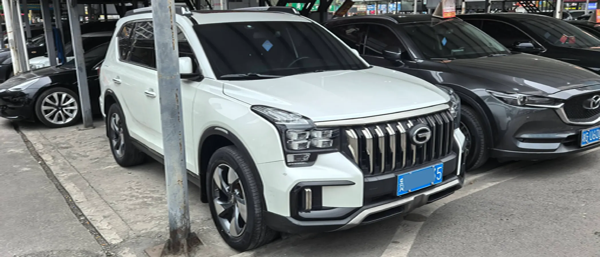 2020 GAC Trumpchi GS8 2.0T 252HP L4 6AT,autocango,china used car exporter,china ev exporter,chinese used car exporter,chinese used ev exporter