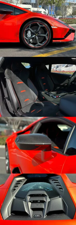 2023 Lamborghini Huracán 5.2L 640HP V10 7DCT,autocango,china used car exporter,china ev exporter,chinese used car exporter,chinese used ev exporter