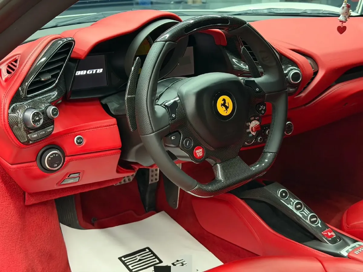 2015 Ferrari 488 3.9T 670HP V8 7DCT,autocango,china used car exporter,china ev exporter,chinese used car exporter,chinese used ev exporter