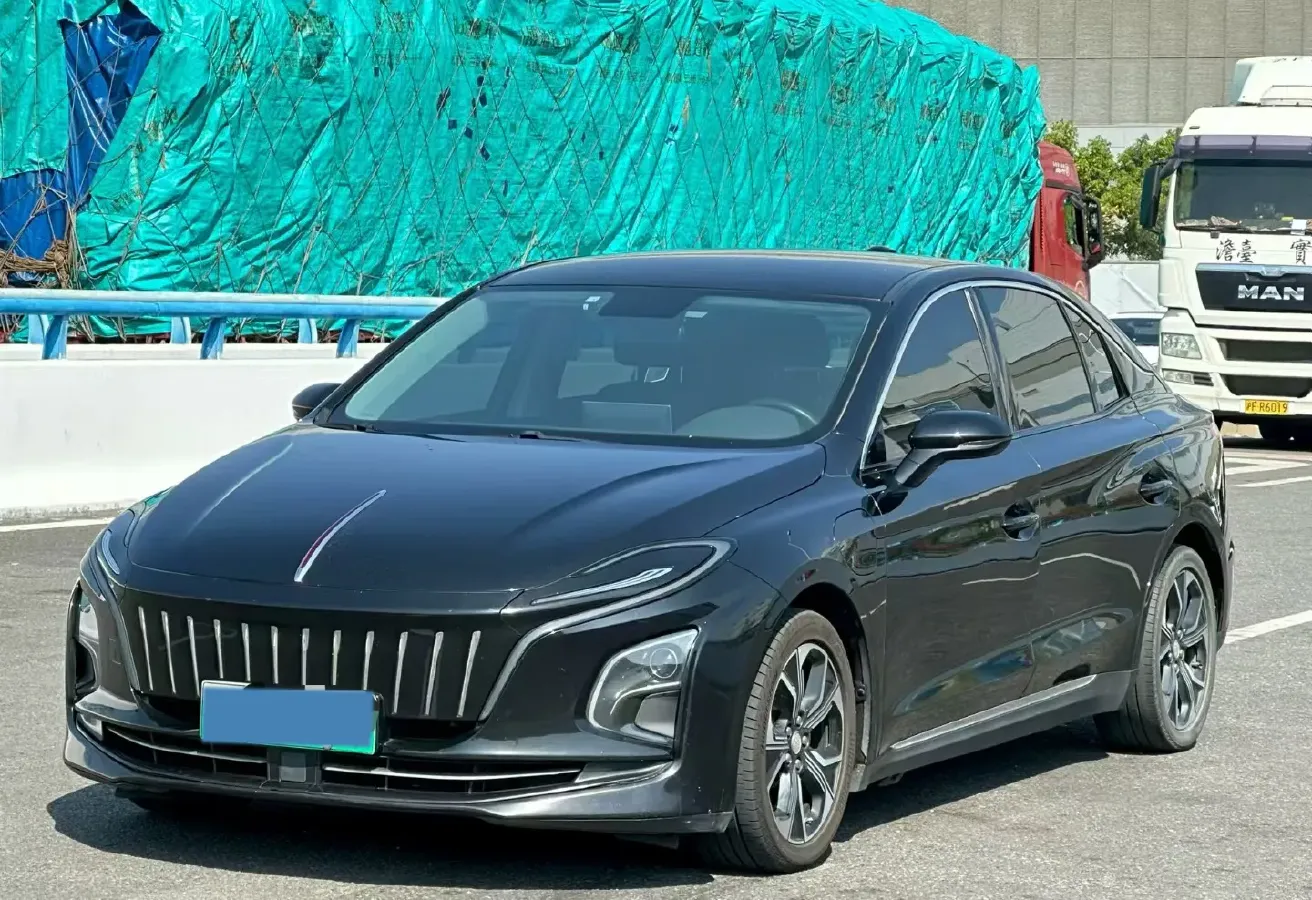 2021 HongQi E-QM5 BEV 54KWH,autocango,china used car exporter,china ev exporter,chinese used car exporter,chinese used ev exporter