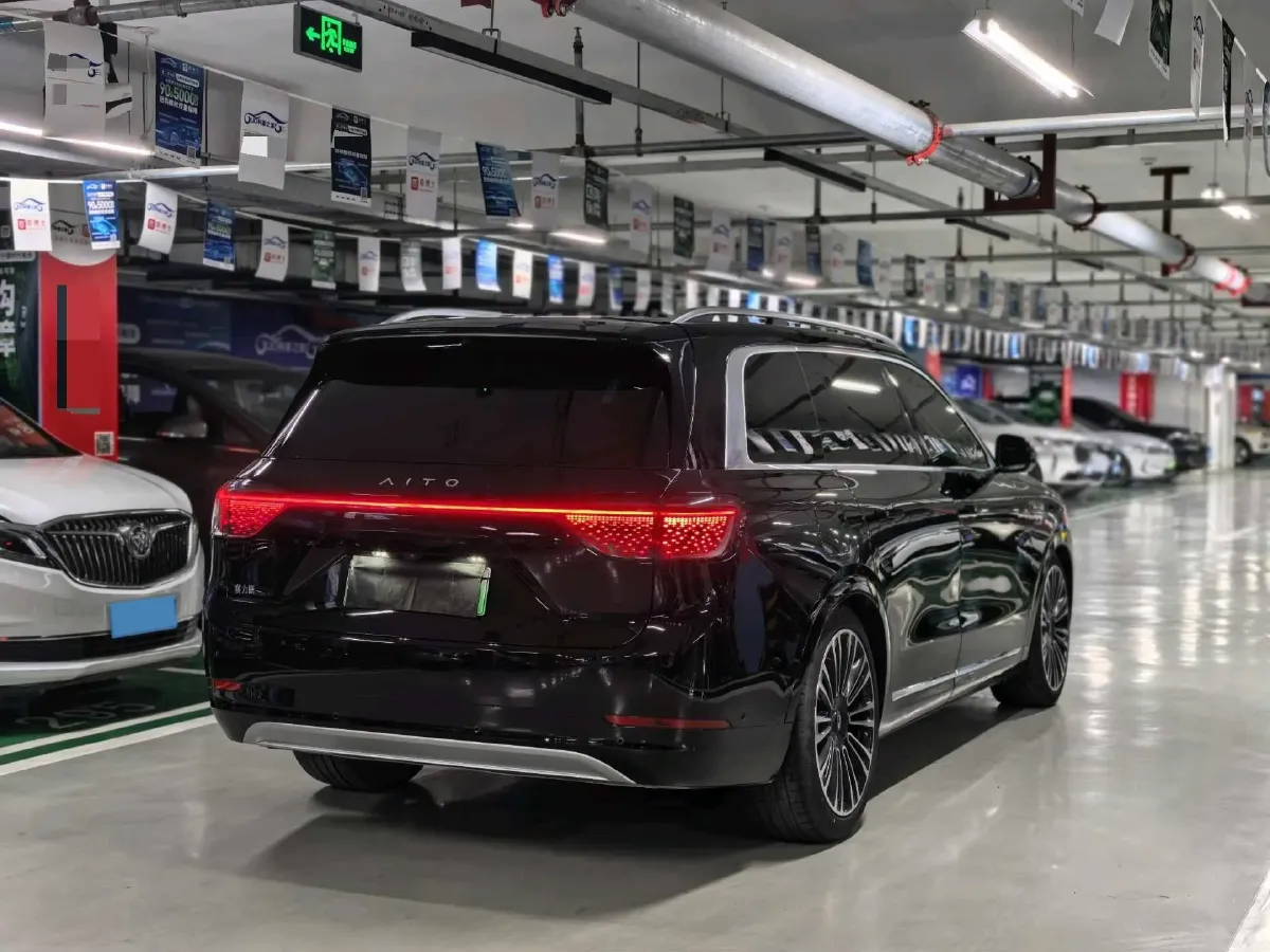 2024 AITO AITO M9 1.5T 152HP L4 REEV 42KWH,autocango,china used car exporter,china ev exporter,chinese used car exporter,chinese used ev exporter