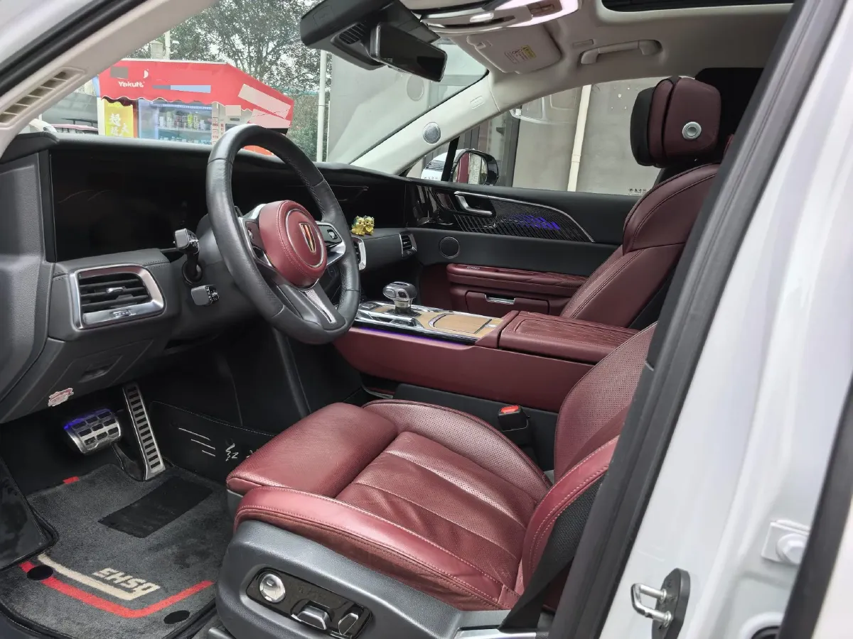 2021 HongQi E-HS9 BEV 99KWH,autocango,china used car exporter,china ev exporter,chinese used car exporter,chinese used ev exporter