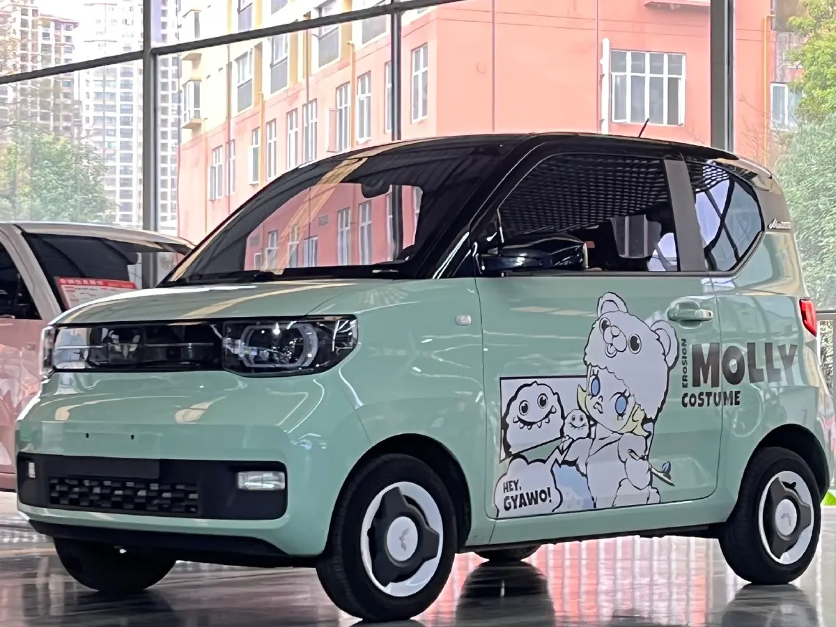 2022 WuLing HongGuang MINI EV BEV 9KWH,autocango,china used car exporter,china ev exporter,chinese used car exporter,chinese used ev exporter