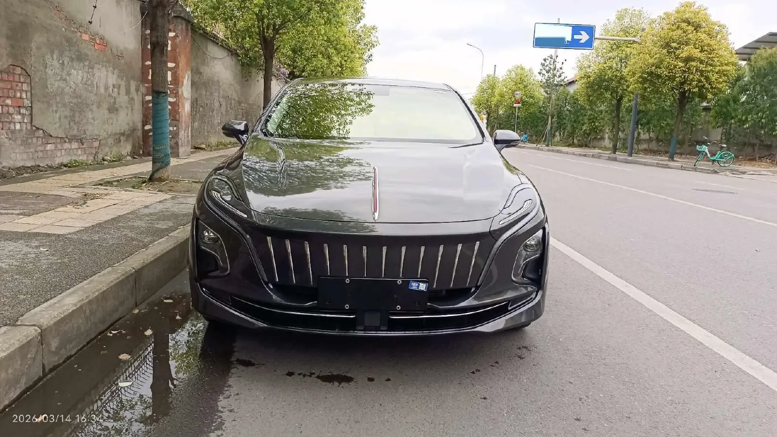 2022 HongQi E-QM5 BEV 54KWH,autocango,china used car exporter,china ev exporter,chinese used car exporter,chinese used ev exporter