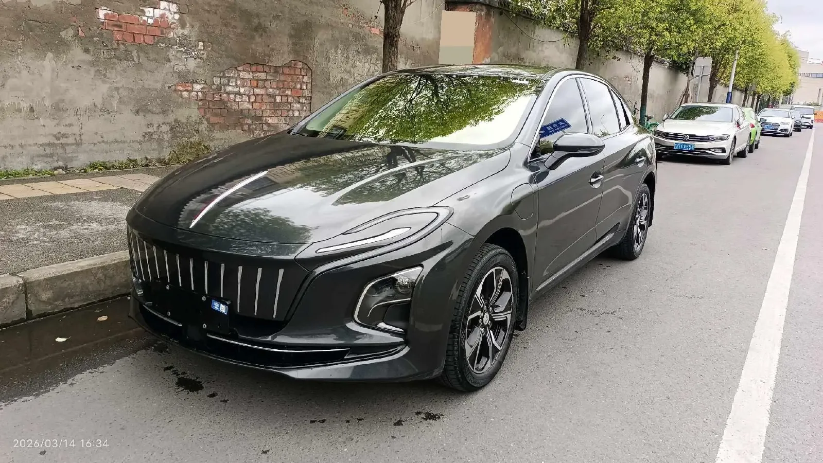 2022 HongQi E-QM5 BEV 54KWH,autocango,china used car exporter,china ev exporter,chinese used car exporter,chinese used ev exporter