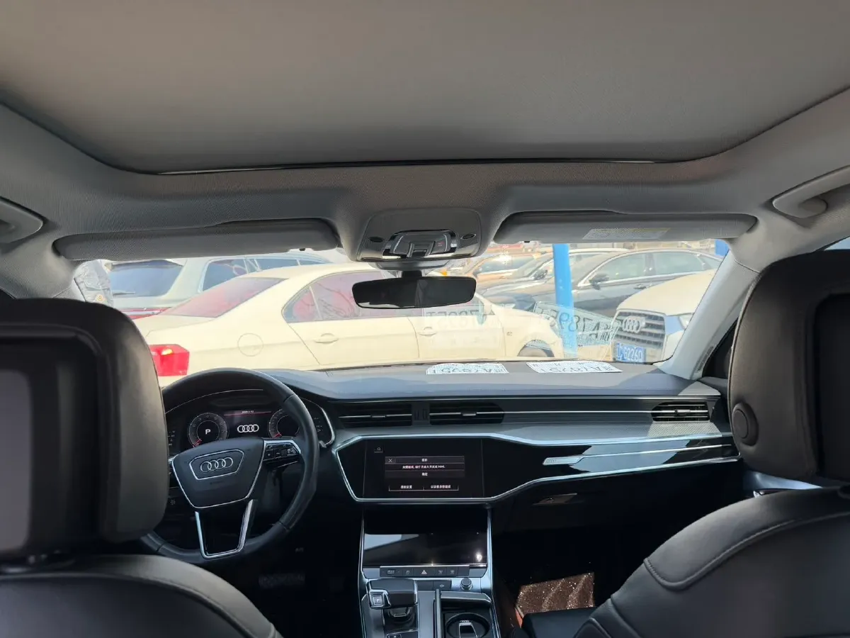 2021 Audi A6L 2.0T 190HP L4 7DCT,autocango,china used car exporter,china ev exporter,chinese used car exporter,chinese used ev exporter