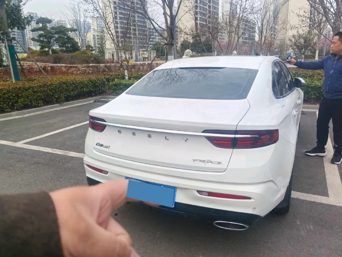 2021 Geely Preface 2.0T 190HP L4 7DCT,autocango,china used car exporter,china ev exporter,chinese used car exporter,chinese used ev exporter