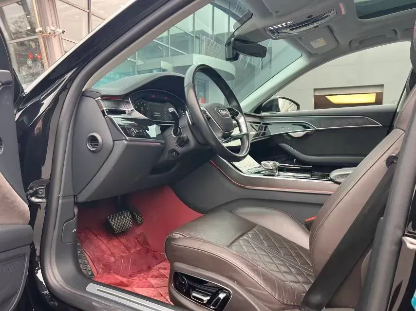 2021 Audi A8 3.0T 286HP V6 8AT,autocango,china used car exporter,china ev exporter,chinese used car exporter,chinese used ev exporter