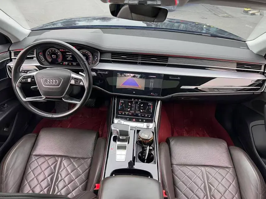 2021 Audi A8 3.0T 286HP V6 8AT,autocango,china used car exporter,china ev exporter,chinese used car exporter,chinese used ev exporter