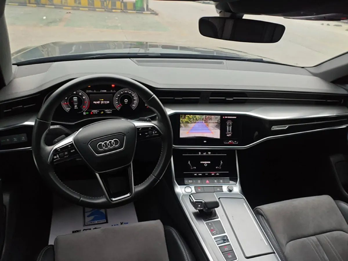 2020 Audi A6L 2.0T 190HP L4 7DCT,autocango,china used car exporter,china ev exporter,chinese used car exporter,chinese used ev exporter
