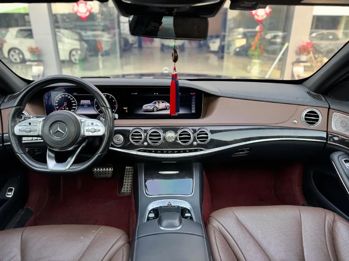 2020 Mercedes-Benz S Class 3.0T 367HP L6 9AT,autocango,china used car exporter,china ev exporter,chinese used car exporter,chinese used ev exporter