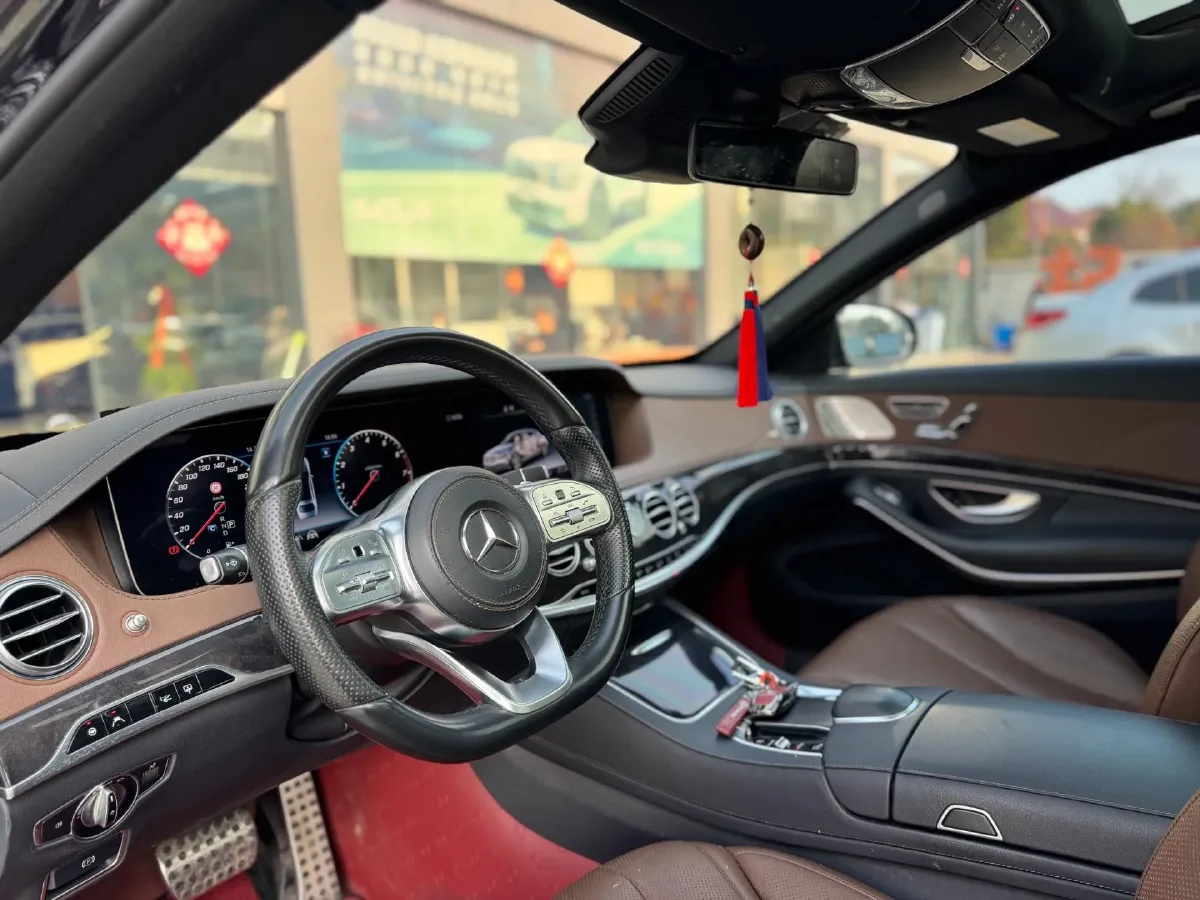 2020 Mercedes-Benz S Class 3.0T 367HP L6 9AT,autocango,china used car exporter,china ev exporter,chinese used car exporter,chinese used ev exporter