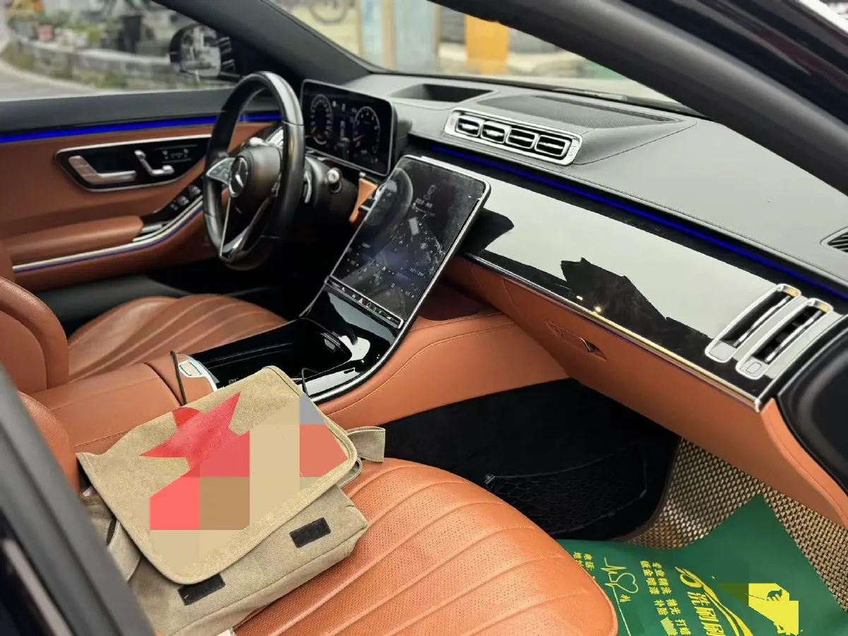 2022 Mercedes-Benz S Class 2.5T 313HP L6 9AT,autocango,china used car exporter,china ev exporter,chinese used car exporter,chinese used ev exporter