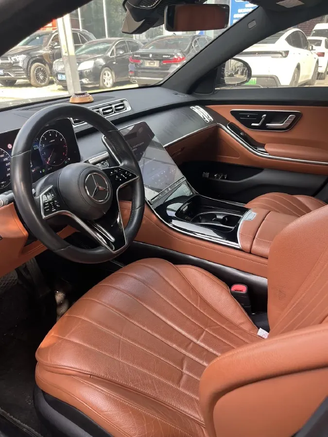 2023 Mercedes-Benz S Class 2.5T 313HP L6 9AT,autocango,china used car exporter,china ev exporter,chinese used car exporter,chinese used ev exporter