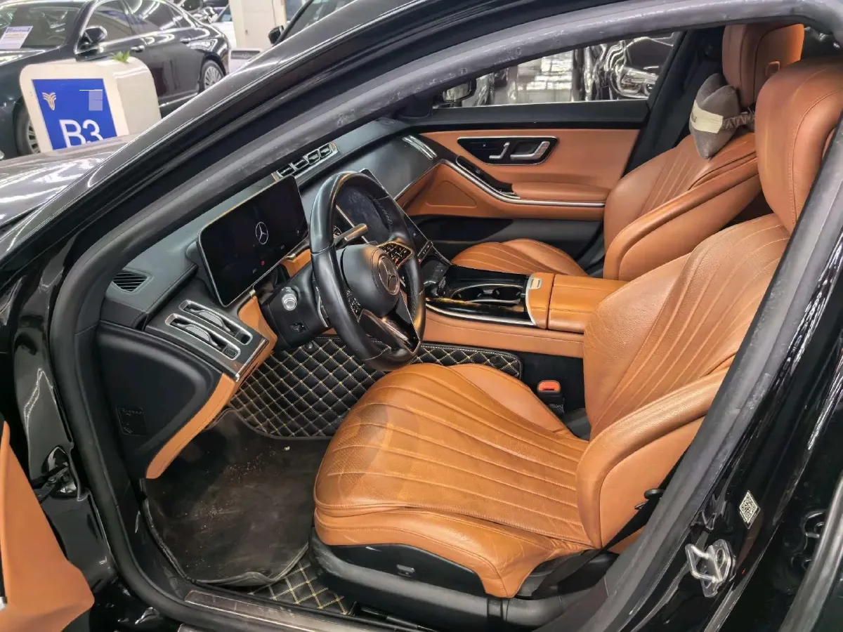 2022 Mercedes-Benz S Class 2.5T 313HP L6 9AT,autocango,china used car exporter,china ev exporter,chinese used car exporter,chinese used ev exporter