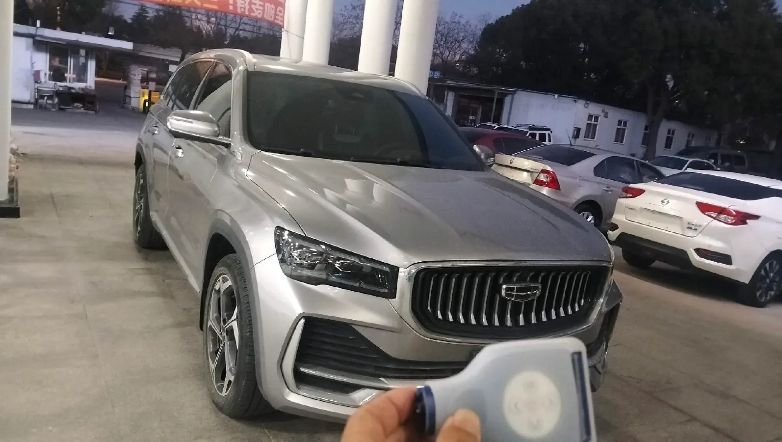 2021 Geely Monjaro 2.0T 218HP L4 7DCT,autocango,china used car exporter,china ev exporter,chinese used car exporter,chinese used ev exporter