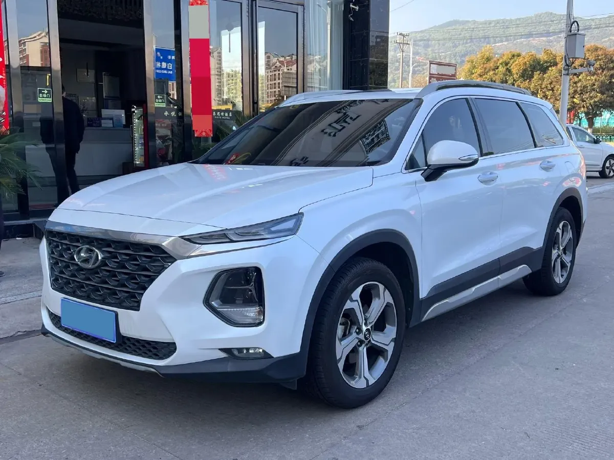 2019 Hyundai Santafe 2.0T 240HP L4 8AT,autocango,china used car exporter,china ev exporter,chinese used car exporter,chinese used ev exporter