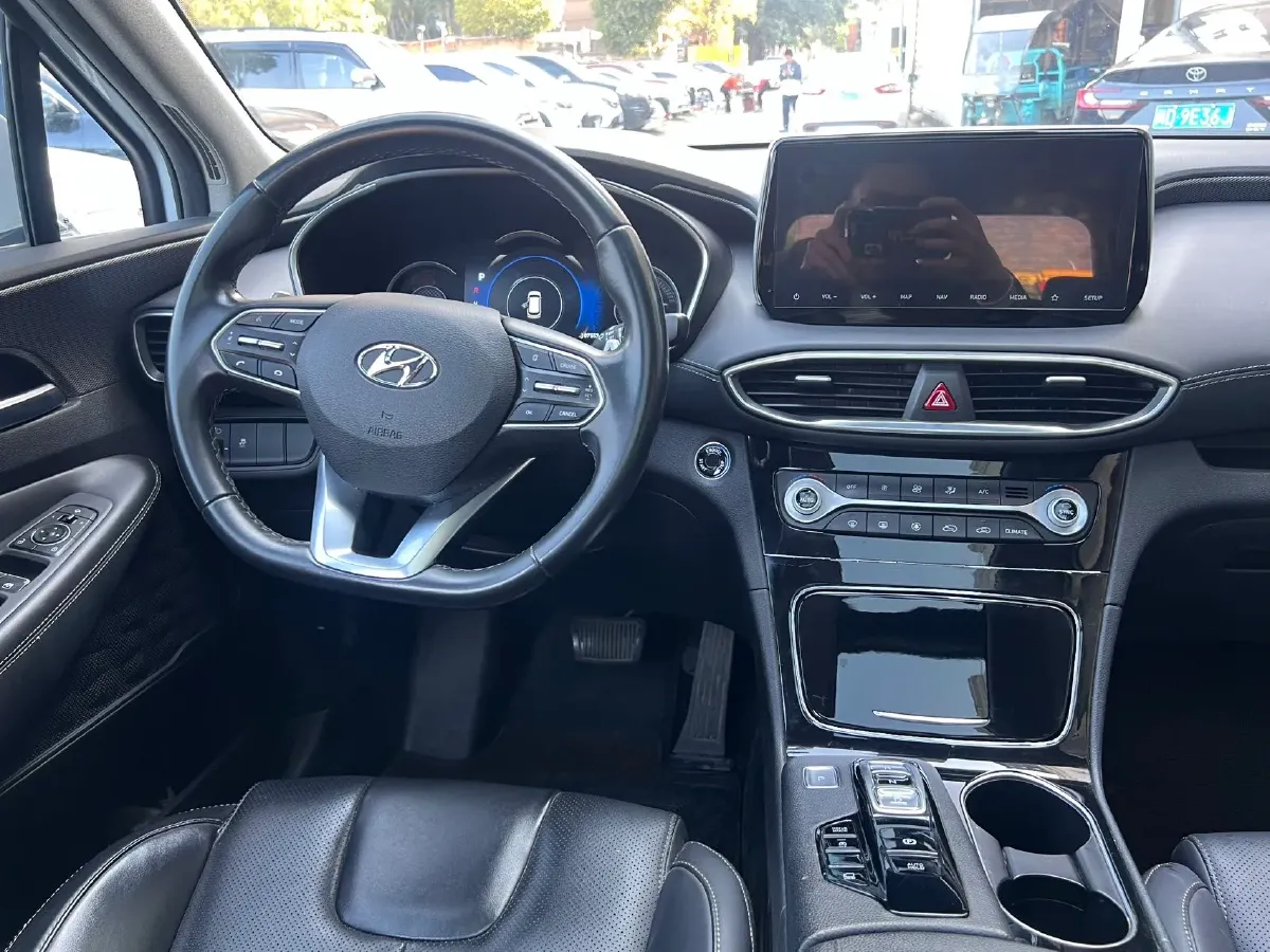 2019 Hyundai Santafe 2.0T 240HP L4 8AT,autocango,china used car exporter,china ev exporter,chinese used car exporter,chinese used ev exporter