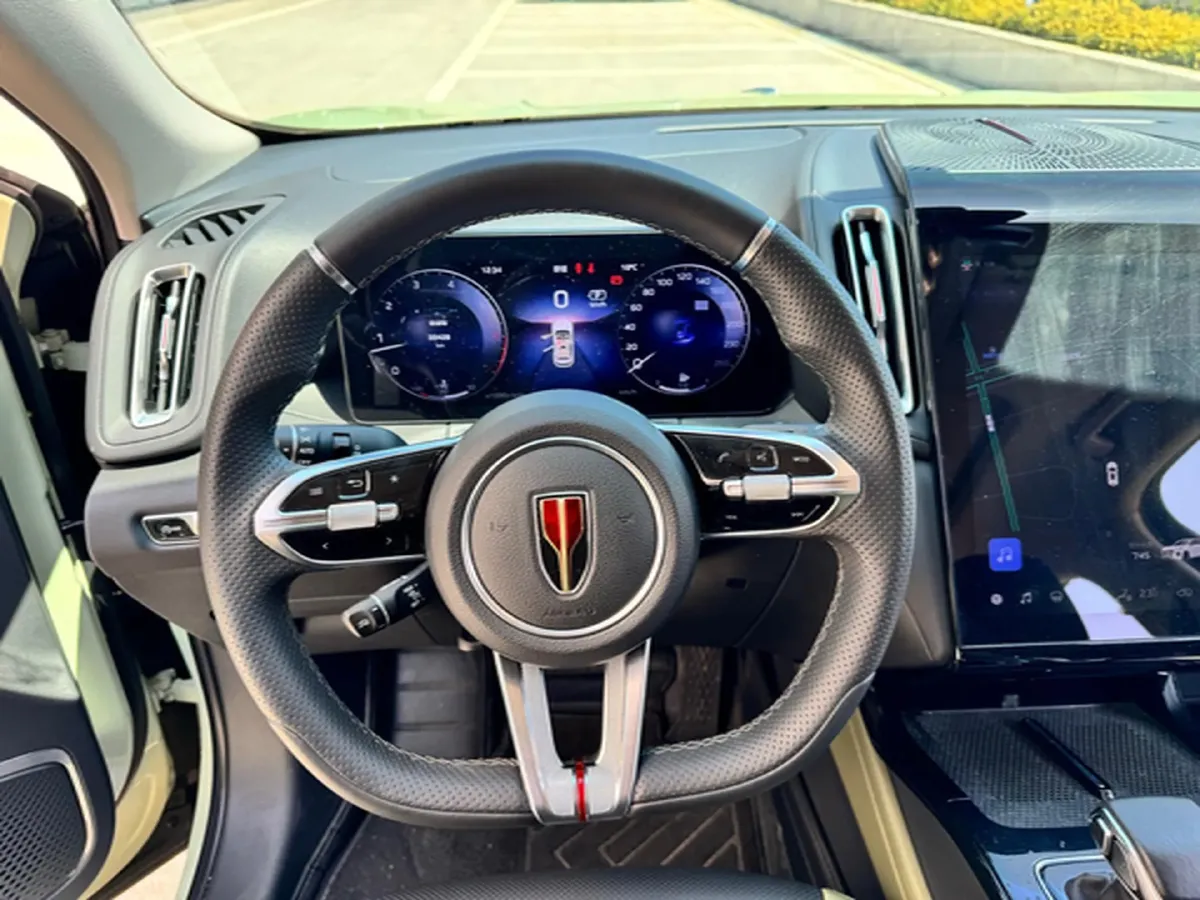 2023 HongQi HS3 1.5T 169HP L4 1DHT Hybrid 1.83KWH,autocango,china used car exporter,china ev exporter,chinese used car exporter,chinese used ev exporter