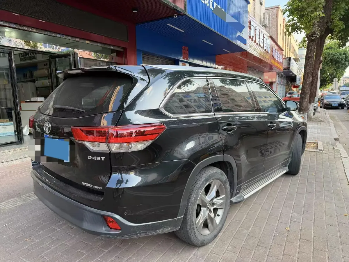 2018 Toyota Highlander 2.0T 220HP L4 6AT,autocango,china used car exporter,china ev exporter,chinese used car exporter,chinese used ev exporter