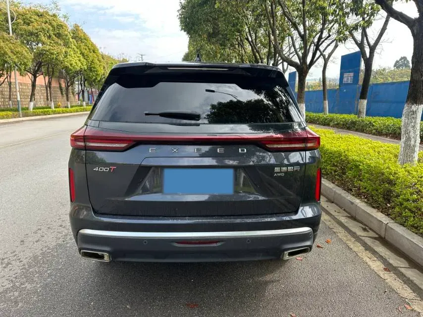 2023 Exceed VX 2.0T 261HP L4 8AT,autocango,china used car exporter,china ev exporter,chinese used car exporter,chinese used ev exporter