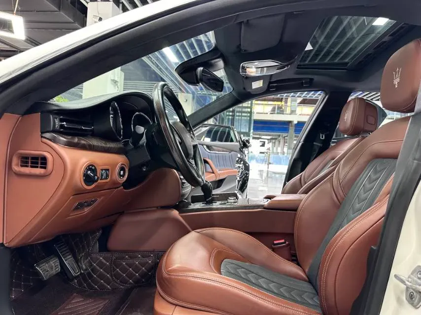 2018 Maserati Quattroporte 3.0T 430HP V6 8AT,autocango,china used car exporter,china ev exporter,chinese used car exporter,chinese used ev exporter