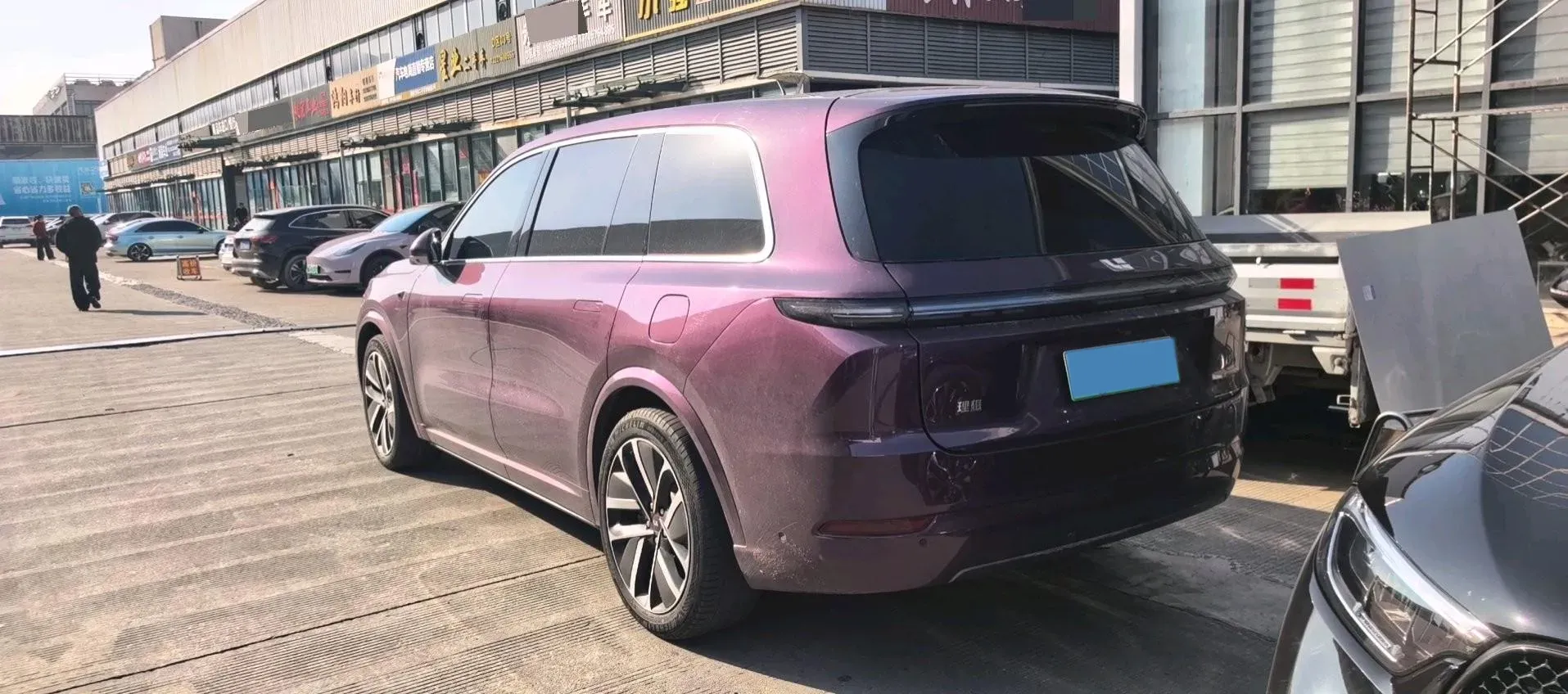 2022 Li L9 Range Extended 154HP REEV 42.6KWH,autocango,china used car exporter,china ev exporter,chinese used car exporter,chinese used ev exporter