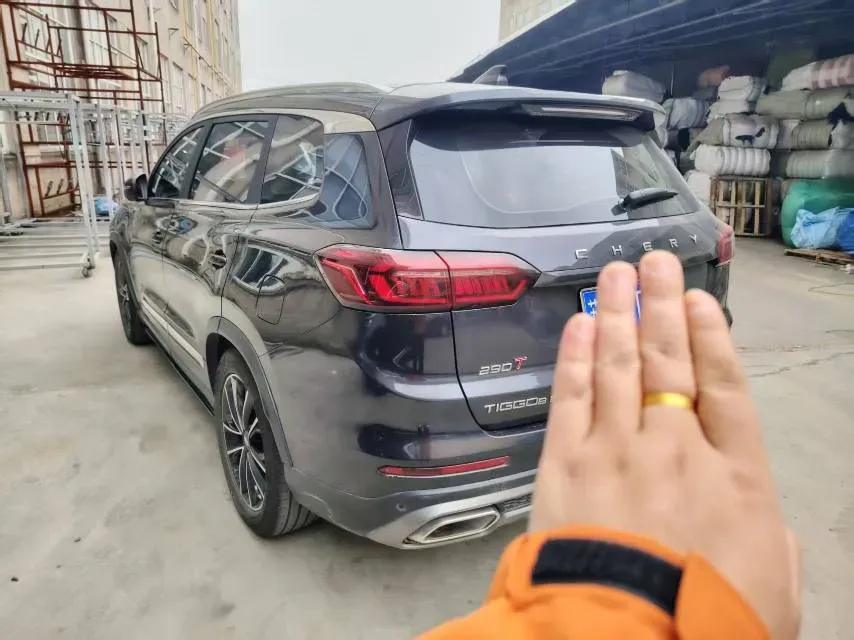 2021 Chery Tiggo 8 Plus 1.6T 197HP L4 7DCT,autocango,china used car exporter,china ev exporter,chinese used car exporter,chinese used ev exporter