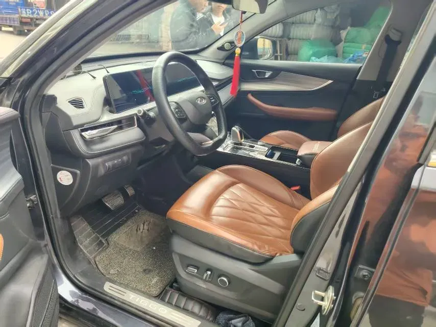 2021 Chery Tiggo 8 Plus 1.6T 197HP L4 7DCT,autocango,china used car exporter,china ev exporter,chinese used car exporter,chinese used ev exporter