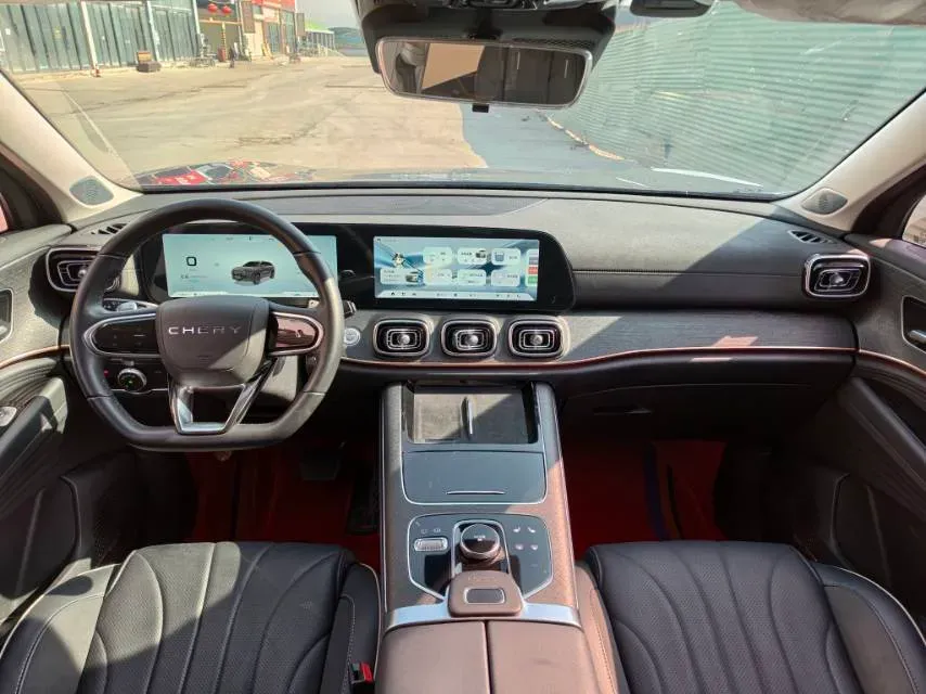 2023 Chery Tiggo 9 2.0T 261HP L4 8AT,autocango,china used car exporter,china ev exporter,chinese used car exporter,chinese used ev exporter