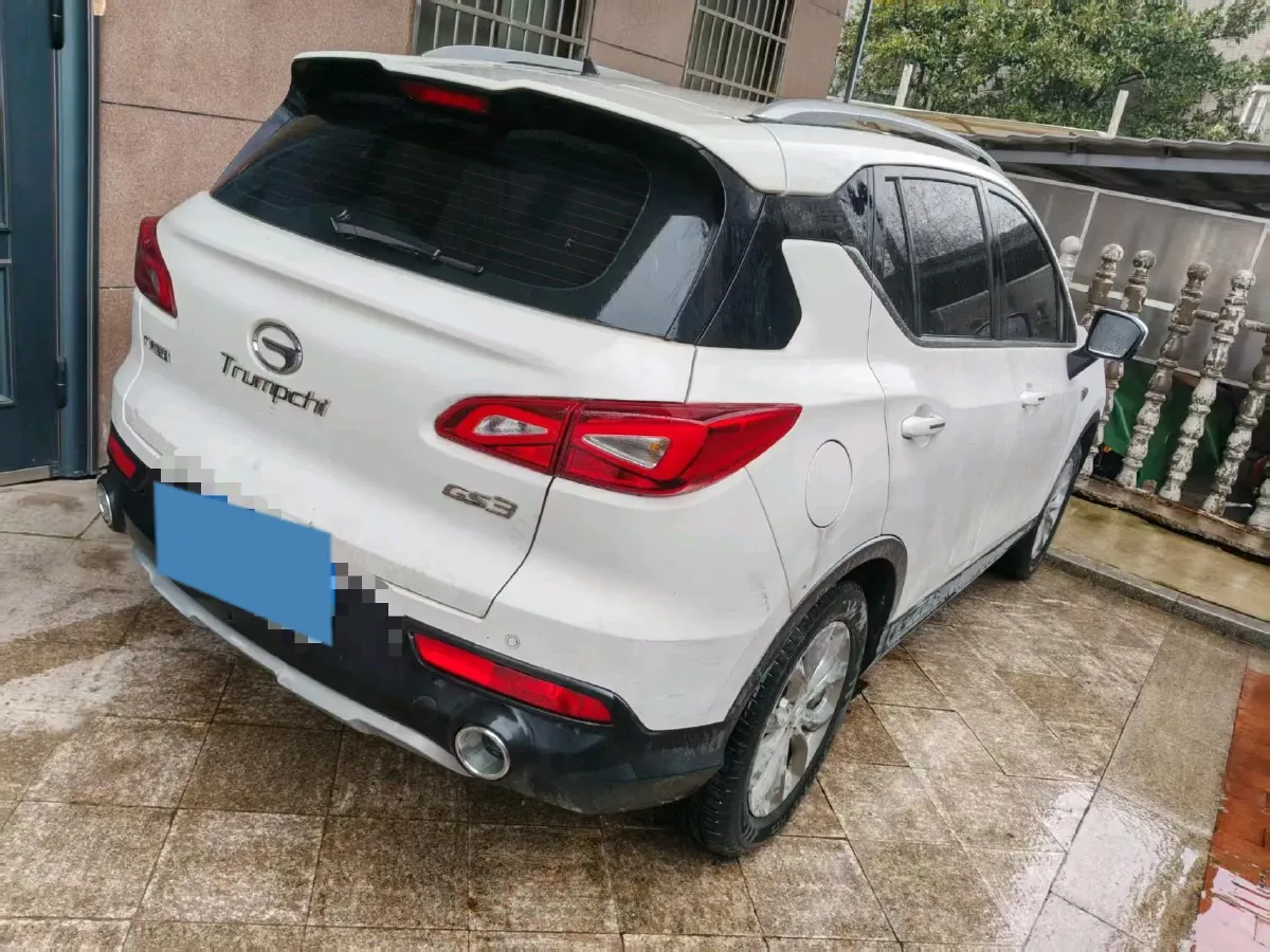 2017 GAC Trumpchi GS3 1.5L 114HP L4 6AT,autocango,china used car exporter,china ev exporter,chinese used car exporter,chinese used ev exporter