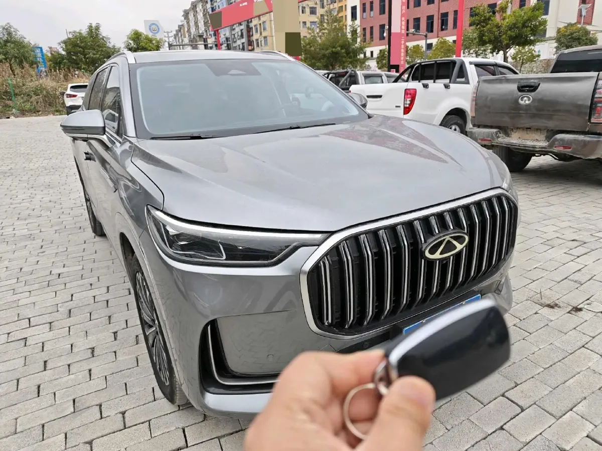 2023 Chery Tiggo 9 2.0T 261HP L4 8AT,autocango,china used car exporter,china ev exporter,chinese used car exporter,chinese used ev exporter