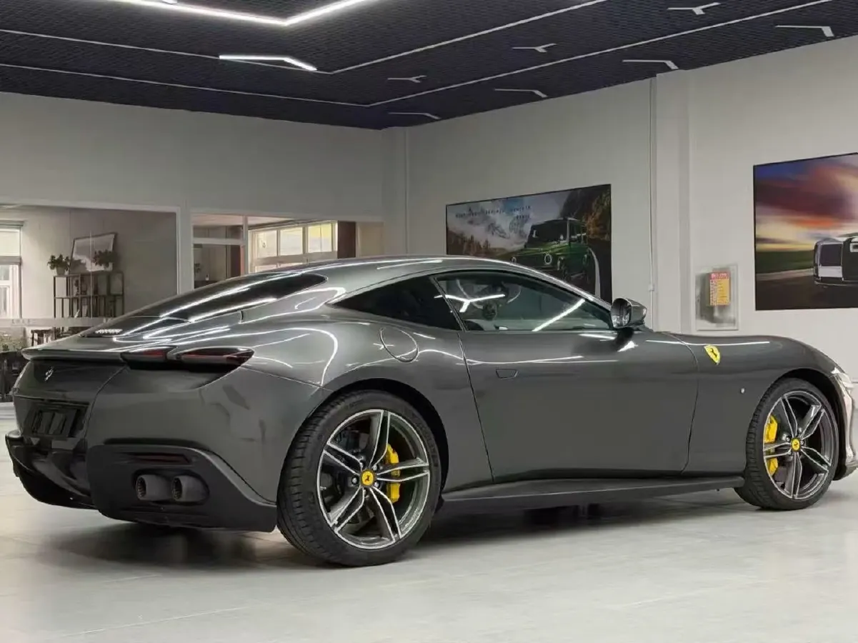 2020 Ferrari Roma 3.9T 620HP V8 8DCT,autocango,china used car exporter,china ev exporter,chinese used car exporter,chinese used ev exporter