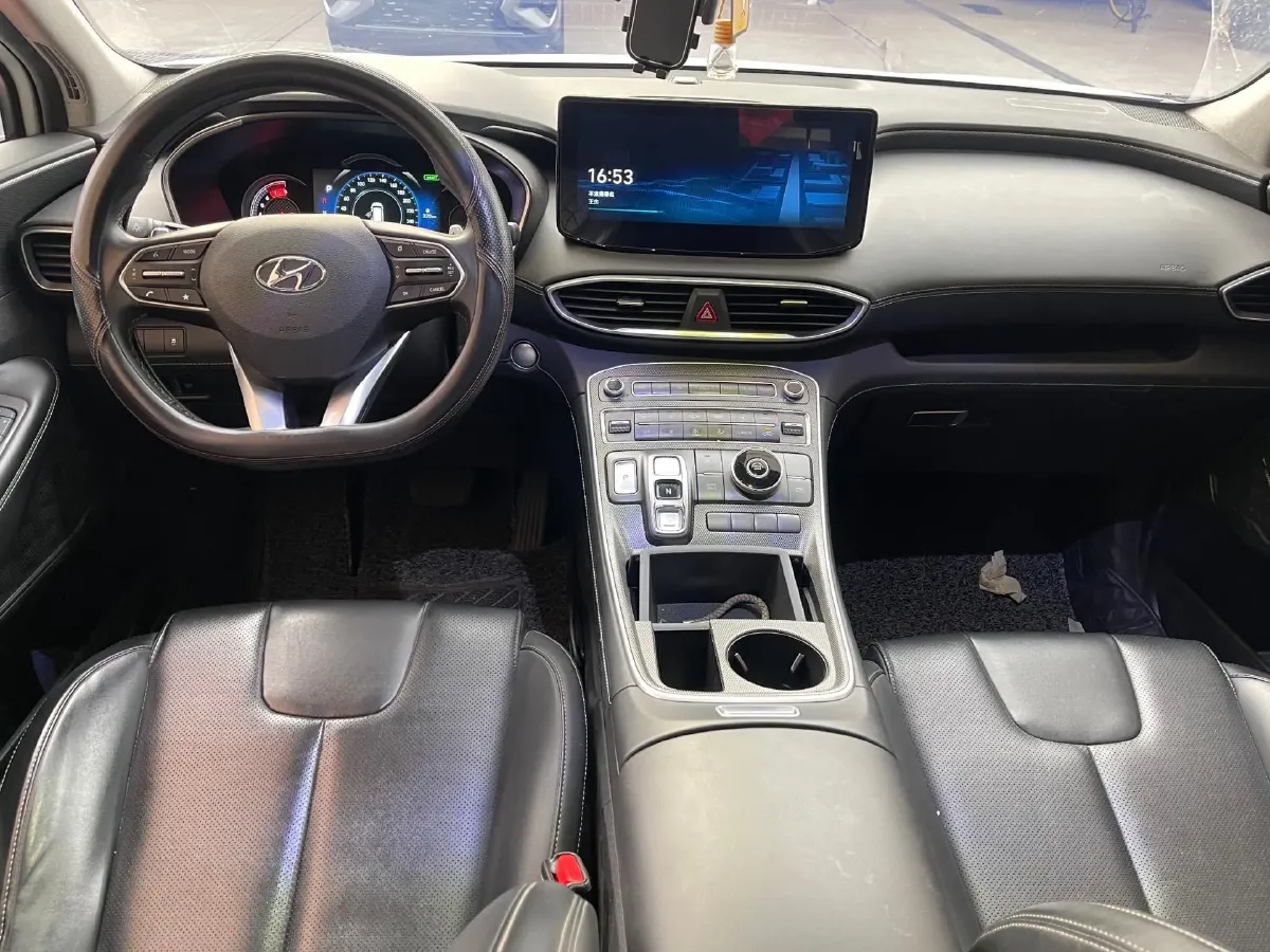 2023 Hyundai Santafe 2.0T 230HP L4 8AT,autocango,china used car exporter,china ev exporter,chinese used car exporter,chinese used ev exporter
