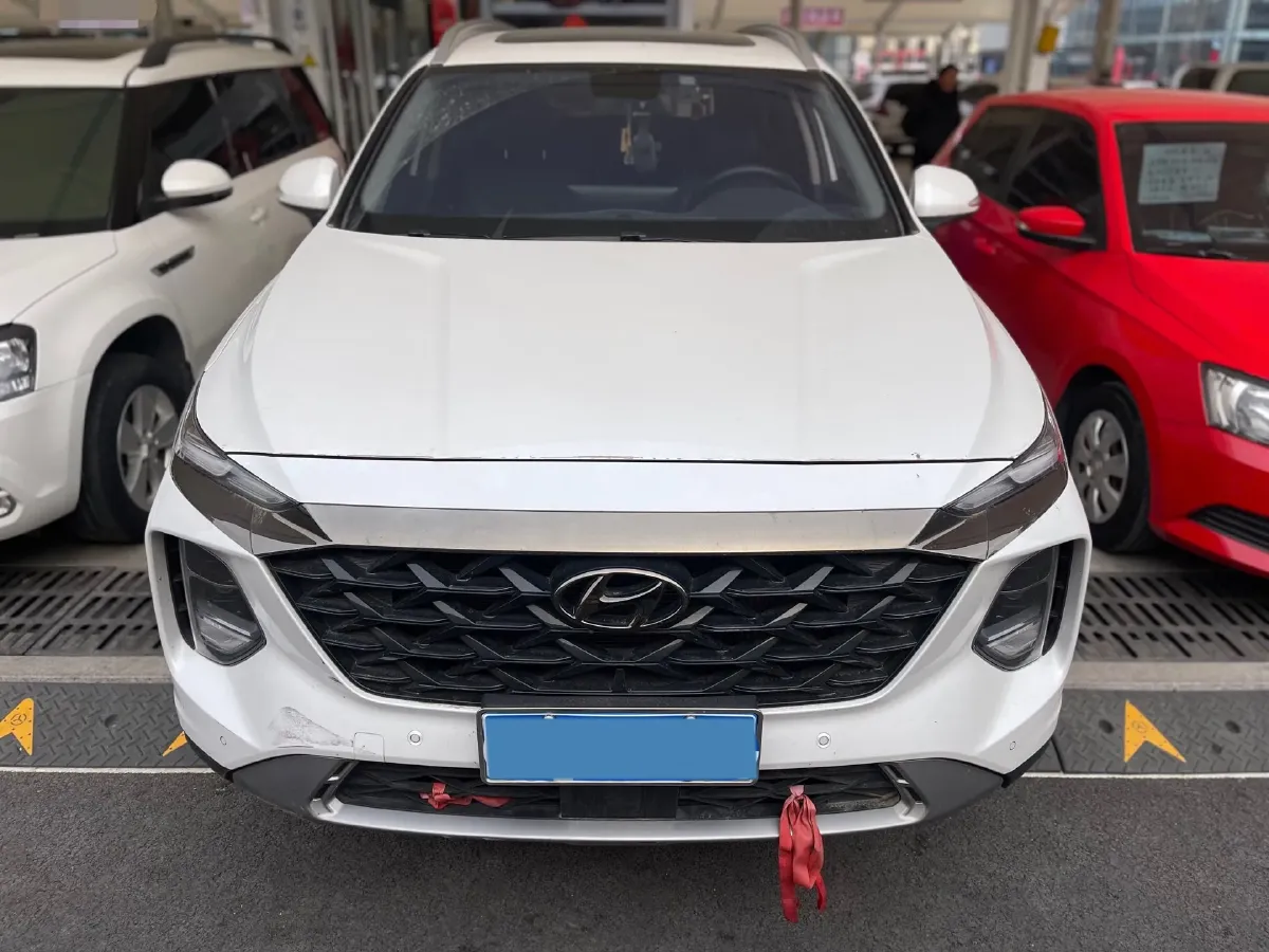 2023 Hyundai Santafe 2.0T 230HP L4 8AT,autocango,china used car exporter,china ev exporter,chinese used car exporter,chinese used ev exporter