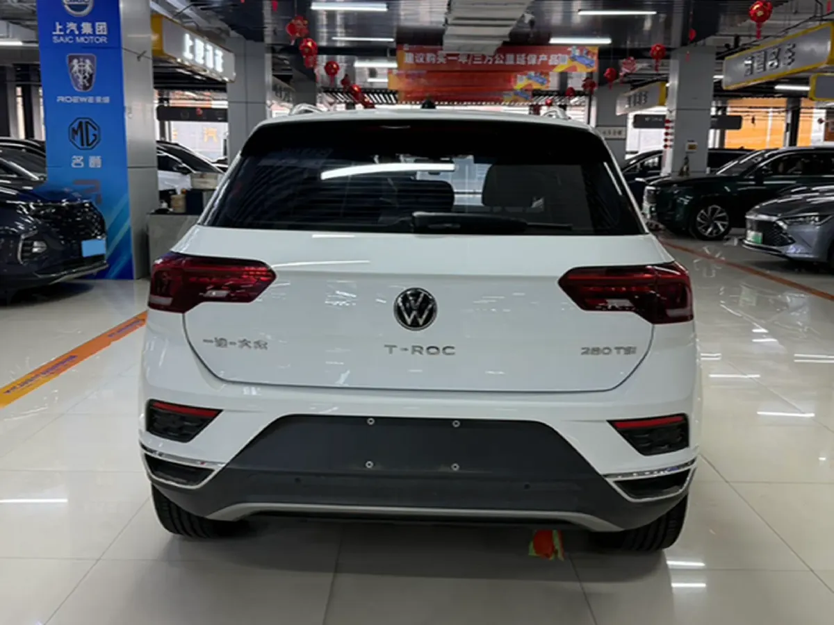 2022 Volkswagen T-Roc 1.4T 150HP L4 7DCT,autocango,china used car exporter,china ev exporter,chinese used car exporter,chinese used ev exporter