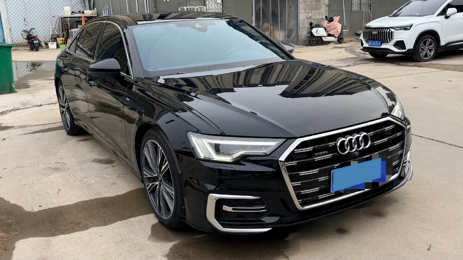 2023 Audi A6L 2.0T 245HP L4 7DCT,autocango,china used car exporter,china ev exporter,chinese used car exporter,chinese used ev exporter