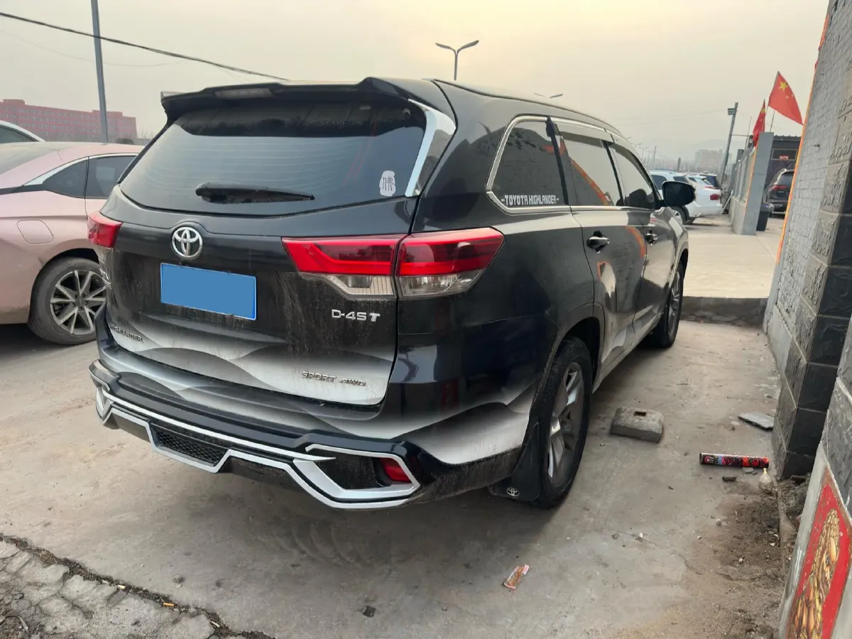 2018 Toyota Highlander 2.0T 220HP L4 6AT,autocango,china used car exporter,china ev exporter,chinese used car exporter,chinese used ev exporter