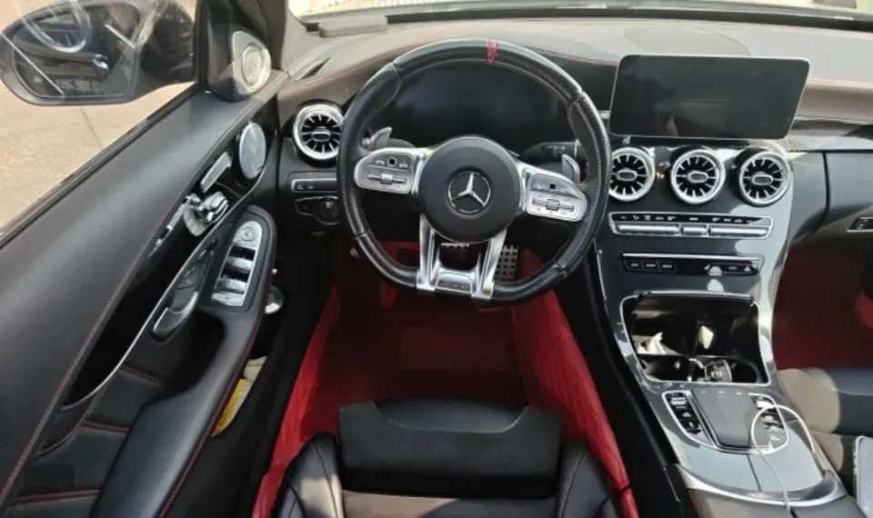 2021 Mercedes-Benz C AMG 3.0T 390HP V6 9AT,autocango,china used car exporter,china ev exporter,chinese used car exporter,chinese used ev exporter