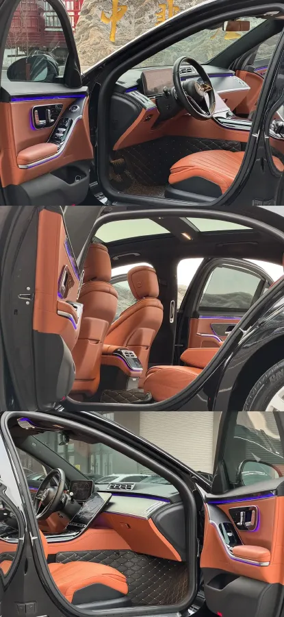 2023 Mercedes-Benz S Class 2.5T 313HP L6 9AT,autocango,china used car exporter,china ev exporter,chinese used car exporter,chinese used ev exporter