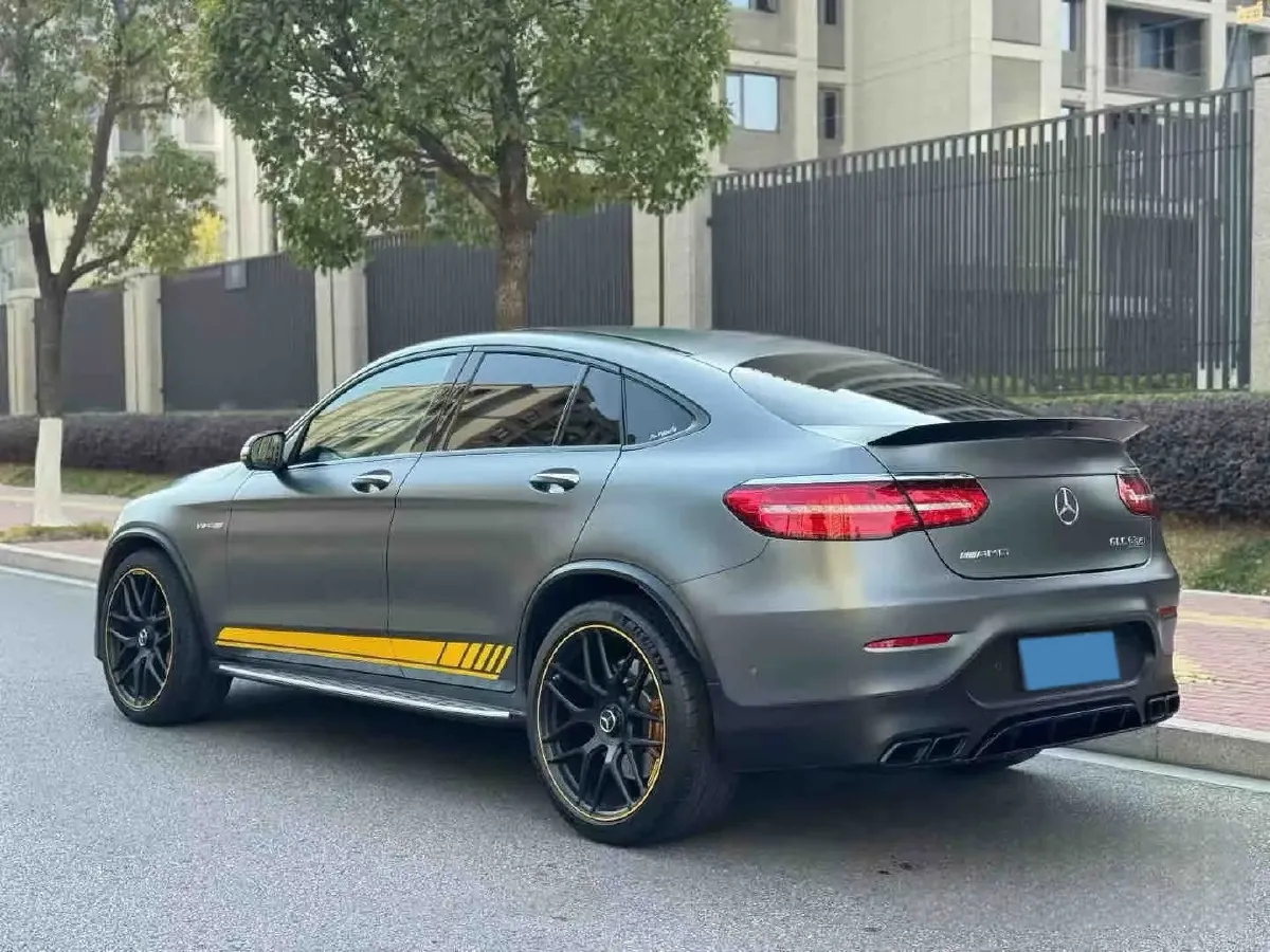 2018 Mercedes-Benz GLC AMG 4.0T 476HP V8 9AT,autocango,china used car exporter,china ev exporter,chinese used car exporter,chinese used ev exporter