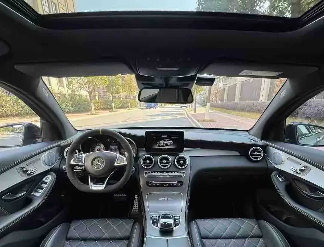 2018 Mercedes-Benz GLC AMG 4.0T 476HP V8 9AT,autocango,china used car exporter,china ev exporter,chinese used car exporter,chinese used ev exporter