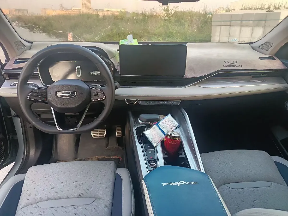 2023 Geely Preface 2.0T 190HP L4 7DCT,autocango,china used car exporter,china ev exporter,chinese used car exporter,chinese used ev exporter