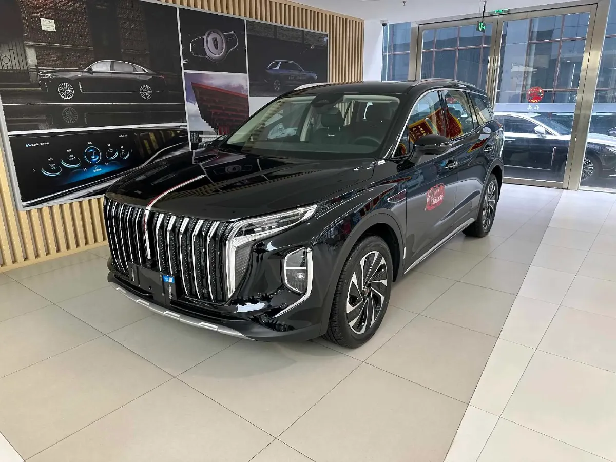 2024 HongQi HS7 2.0T 163HP L4 1DHT PHEV 20.1KWH,autocango,china used car exporter,china ev exporter,chinese used car exporter,chinese used ev exporter